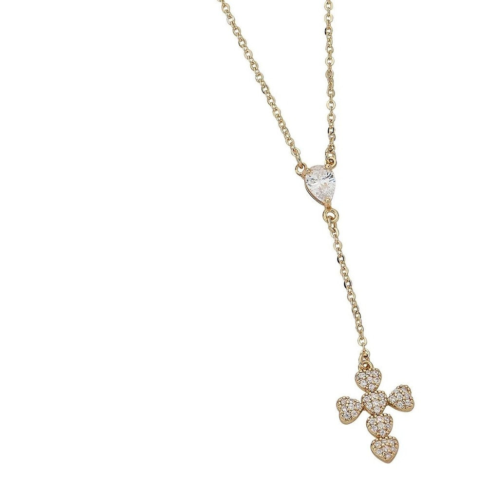 Park Lane Embraceable & Heaven Bundle Gold Tone Cross Heart Set NIB - Image 3