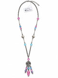 Park Lane Pink, Blue & Purple Silver Tone “Colors of the Wind” Necklace NIB - Image 1
