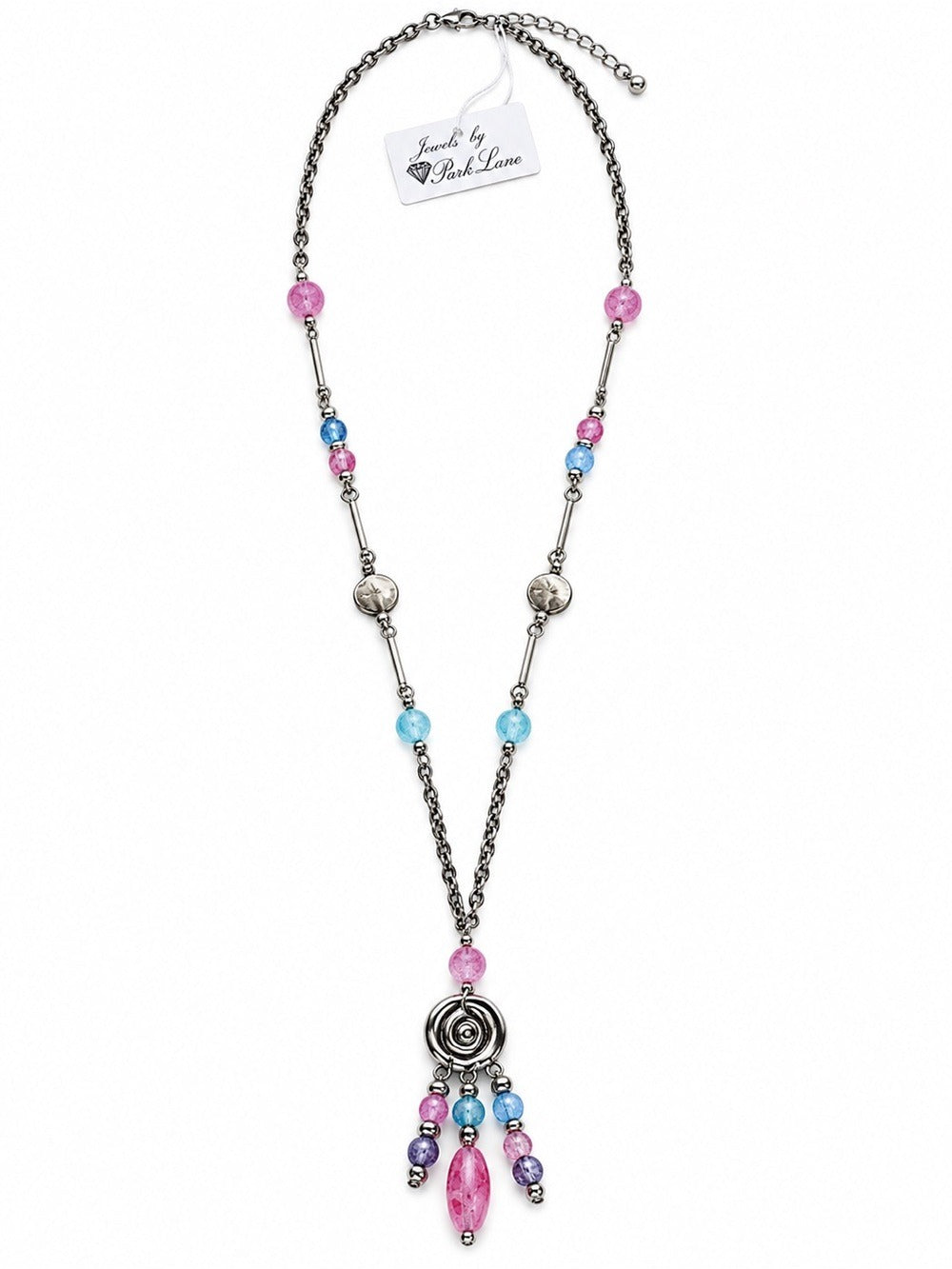 Park Lane Pink, Blue & Purple Silver Tone “Colors of the Wind” Necklace NIB - Image 1