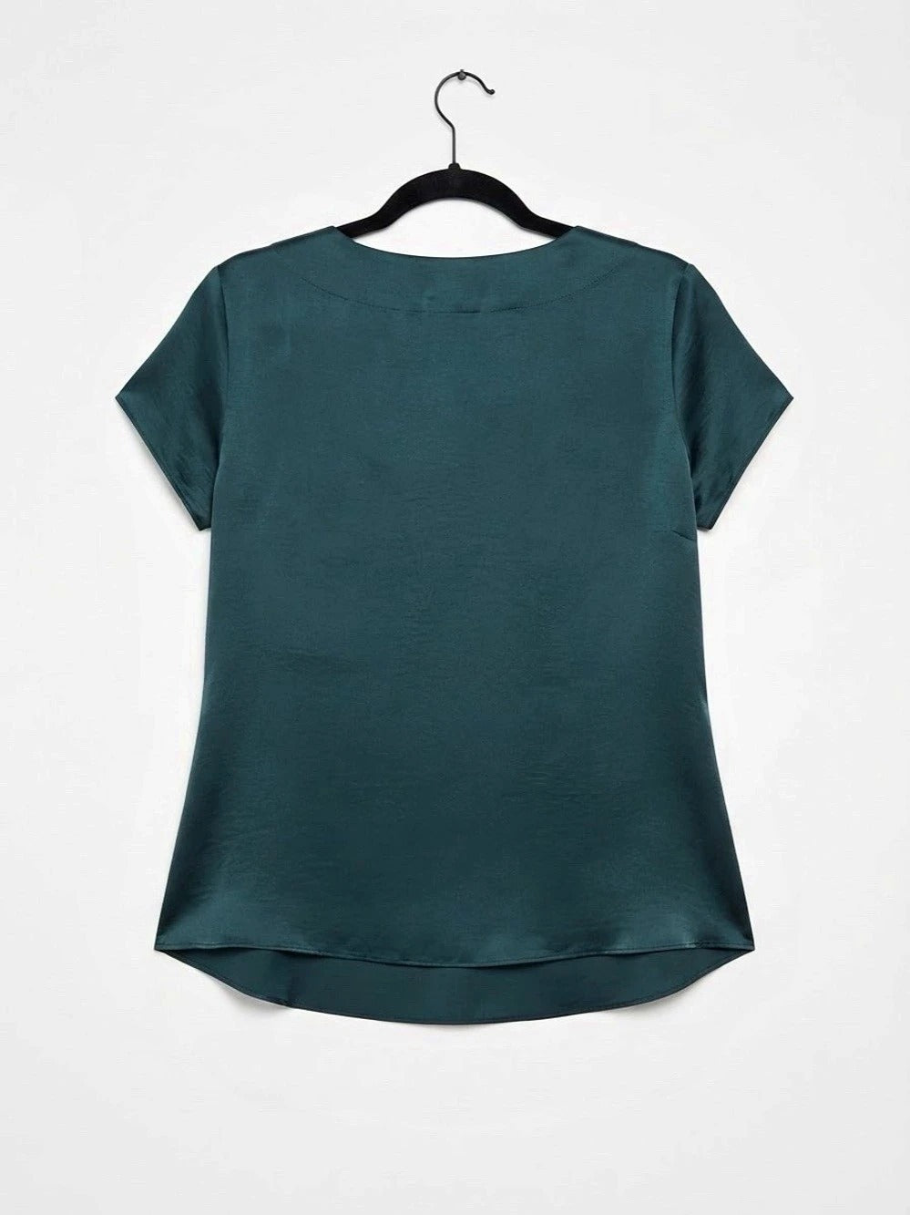 Talbots Embellished Neckline Blouse in Green Size 6 - Image 2